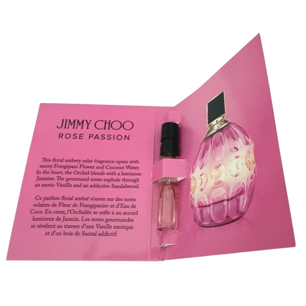 Jimmy Choo Rose Passion Eau de Parfum mini Spray‎ Fragrance, 2ml, Brand New! - Picture 4 of 5